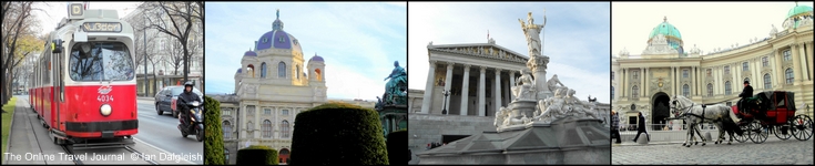 Vienna, Austria: Tram on Ringstrasse, Natural History Museum , Parliament Bulding, Hofburg Palace