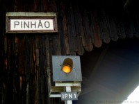Signal number 1 at Pinhao station, Douro Valley, Portugal