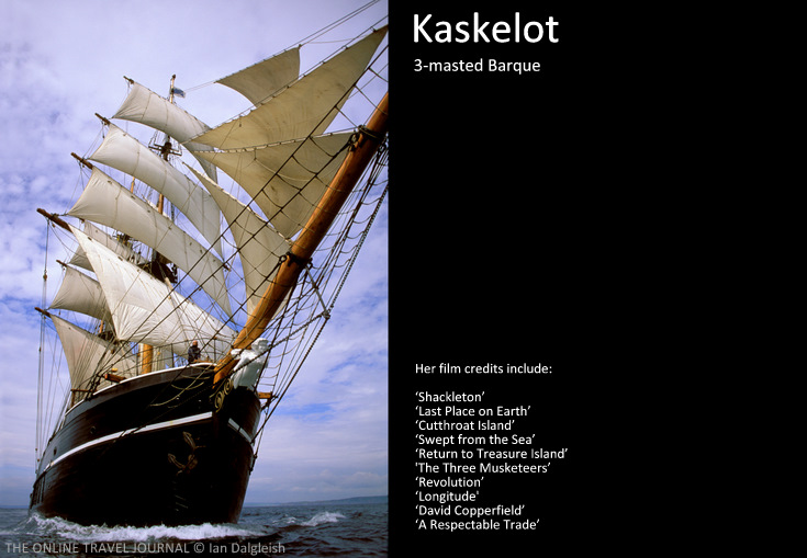 The 3-masted Barque  Kaskelot