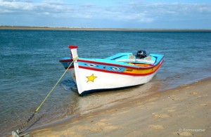 Traditional boat_Ria Formosa_Portugal