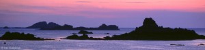 Hell Bay at dusk Isles of Scilly