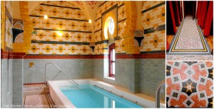 Plunge Pool & Terrazzo Mosaic Floor _ Turkish Baths Harrogate