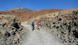 Setting off to climb Mount Teide, Tenerife