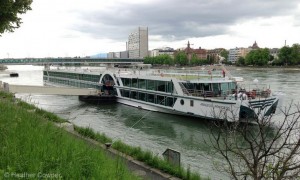 Rhine Cruise, Amadeus Princess at Basel - photo © Heather Cowper